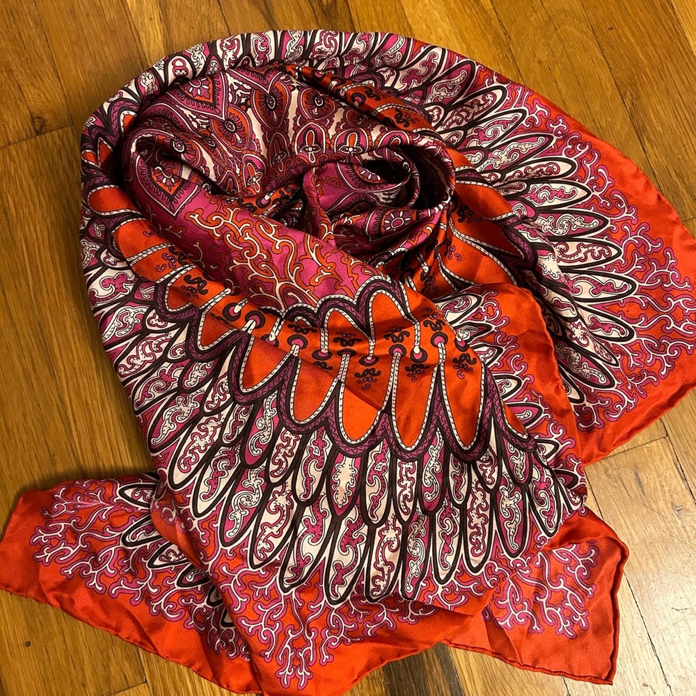 Talbots Silk Scarf